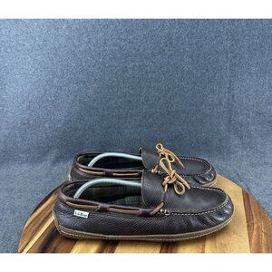 L.L. Bean | Shoes | Ll Bean Moccasin Loafers Mens 2 Brown  display picture 1